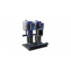 3' Twin Variable Speed Vertical Booster Pump Set Mid curve duty - 320l/min @ 11bar D/A