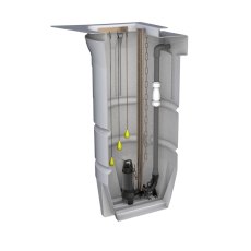 1020 Litre Foul Water - Mini Single Pump Station