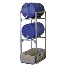Drum Rack for 2 x 60L Drums with GRP Sump Pallet