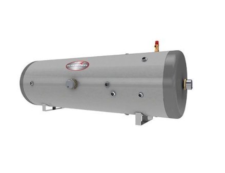 Kingspan Cylinders Kingspan Ultrasteel 250 Litre Indirect - Horizontal Unvented Hot Water Cylinder