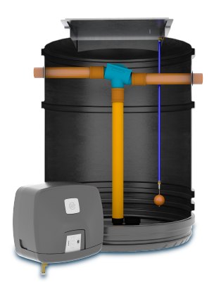 Direct Pumps & Tanks HomeStream 3 Rainwater harvesting system
