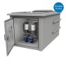Purewater 1000 Litre GRP Pump Enclosure with built in Tank, AG air gap 3000-1000